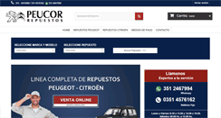 Desktop Screenshot of peucor.com.ar